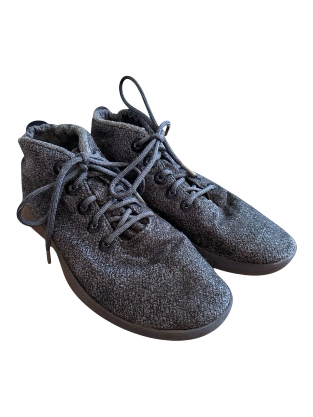 Allbirds Wool Runner Mizzle Mid Shoes Mens 11 Navy Blue Merino Sneakers Korea